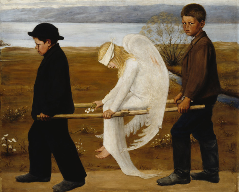 Hugo Simberg (1873–1917): Haavoittunut enkeli